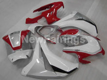 Charger l'image dans le visualiseur de la galerie, White and Red Silver No decals - CBR1000RR 08-11 Fairing Kit