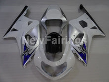 Charger l'image dans le visualiseur de la galerie, White Silver and Black Factory Style - GSX-R600 01-03 Fairing Kit