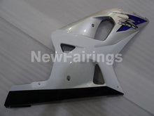 Charger l'image dans le visualiseur de la galerie, White Silver and Black Factory Style - GSX-R600 01-03 Fairing Kit