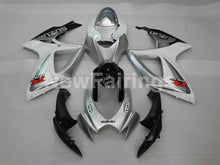 Charger l'image dans la galerie, White and Silver Black Factory Style - GSX-R750 06-07