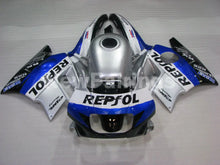 Charger l'image dans la galerie, White and Silver Blue Repsol - CBR600 F2 91-94 Fairing Kit