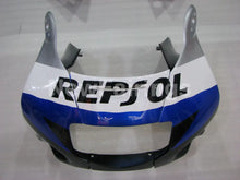 Charger l'image dans la galerie, White and Silver Blue Repsol - CBR600 F2 91-94 Fairing Kit