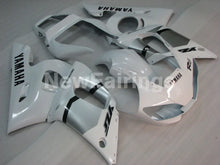 Charger l'image dans la galerie, White and Silver Factory Style - YZF-R6 98-02 Fairing Kit Vehicles &amp; Parts > Vehicle Parts &amp; Accessories > Motor