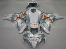 Charger l&#39;image dans la galerie, White and Silver Orange Repsol - CBR1000RR 08-11 Fairing Kit