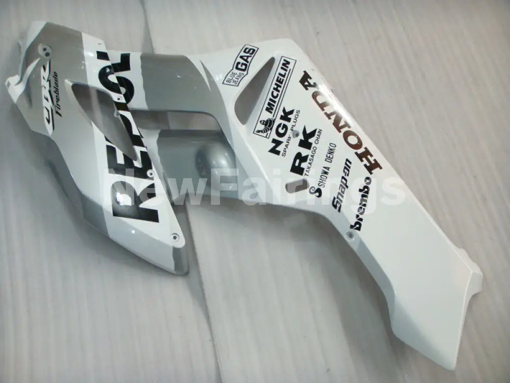White and Silver Repsol - CBR1000RR 04-05 Fairing Kit