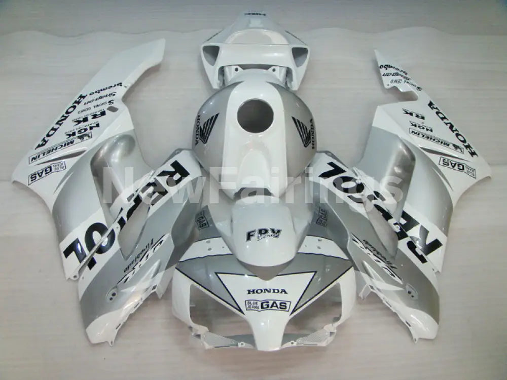White and Silver Repsol - CBR1000RR 04-05 Fairing Kit