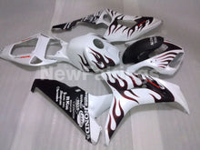Charger l'image dans la galerie, White and Wine Red Flame - CBR1000RR 06-07 Fairing Kit