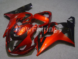 Wine Red and Black No decals - GSX-R600 04-05 Fairing Kit