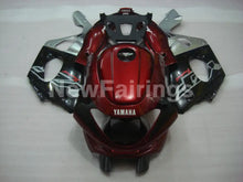 Charger l&#39;image dans la galerie, Wine Red and Black Silver Factory Style - YZF600R Thundercat 96-07 Fairing Kit Vehicles &amp; Parts &gt; Vehicle Parts &amp;