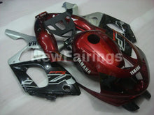Charger l&#39;image dans la galerie, Wine Red and Black Silver Factory Style - YZF600R Thundercat 96-07 Fairing Kit Vehicles &amp; Parts &gt; Vehicle Parts &amp;