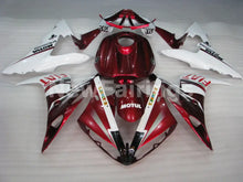 Charger l&#39;image dans la galerie, Wine Red and White FIAT - YZF-R1 04-06 Fairing Kit
