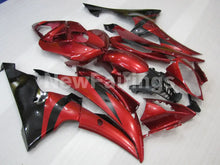 Charger l'image dans la galerie, Wine Red and Black Factory Style - YZF-R6 08-16 Fairing Kit Vehicles &amp; Parts > Vehicle Parts &amp; Accessories > Motor