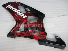 Charger l'image dans la galerie, Wine Red and Black Jordan - GSX-R600 01-03 Fairing Kit -