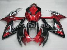 Charger l'image dans la galerie, Wine Red and Black Silver Factory Style - GSX-R600 06-07