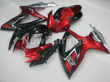 Charger l'image dans la galerie, Wine Red and Black Silver Factory Style - GSX-R600 06-07