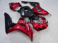 Charger l'image dans le visualiseur de la galerie, Wine Red and Matte Black Factory Style - CBR1000RR 06-07 Fairing Kit