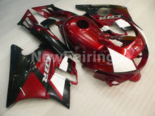 Charger l'image dans la galerie, Wine Red and White Black Factory Style - CBR600 F2 91-94 Fairing Kit