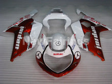 Charger l'image dans le visualiseur de la galerie, Wine Red and White Jordan - GSX-R600 01-03 Fairing Kit