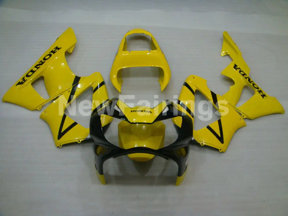Yellow and Black Factory Style - CBR 929 RR 00-01 Fairing Kit