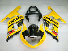 Charger l'image dans la galerie, Yellow and Black Factory Style - GSX-R600 01-03 Fairing Kit