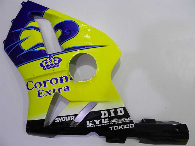 Yellow and Blue Corona - NINJA ZX-12R 02-04 Fairing Kit
