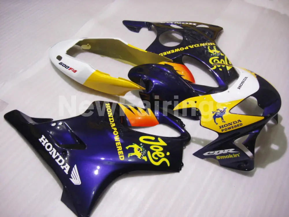 Yellow and Blue Joes - CBR600 F4 99-00 Fairing Kit
