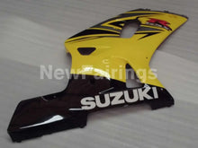 Charger l'image dans la galerie, Yellow and Silver Black Factory Style - GSX-R600 01-03 Fairing Kit