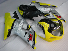 Charger l'image dans la galerie, Yellow Silver and Black Factory Style - GSX-R600 01-03 Fairing Kit