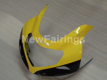 Charger l'image dans la galerie, Yellow and Silver Black Factory Style - GSX-R600 01-03 Fairing Kit
