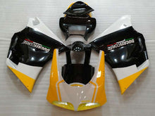 Charger l'image dans le visualiseur de la galerie, Yellow and White Black Factory Style - Ducati 748 96-02 Fairing Kit