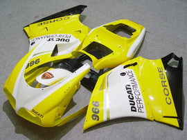 Yellow and White Black Performance - Ducati 996 96-02