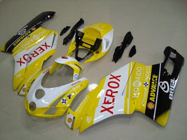 Yellow and White Black Xerox - Ducati 999 03-04 Fairing Kit